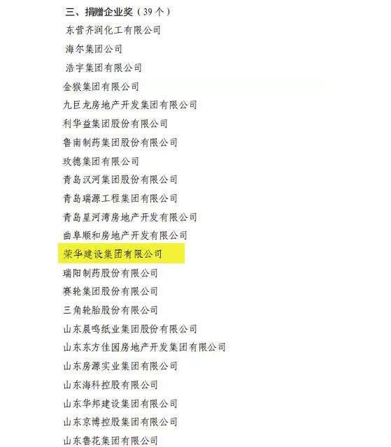 喜訊!董事長(zhǎng)孫涌同志被中華慈善總會(huì)授予“愛(ài)心企業(yè)家”集團(tuán)公司榮獲第七屆“山東慈善獎(jiǎng)”(圖6) 喜訊!董事長(zhǎng)孫涌同志被中華慈善總會(huì)授予“愛(ài)心企業(yè)家”集團(tuán)公司榮獲第七屆“山東慈善獎(jiǎng)”(圖6)